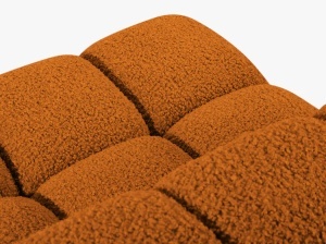 MODUL CANAPEA BELLIS, CARAMIZIU, CU TAPITERIE DIN TEXTIL BOUCLE ROLF, MICADONI - Img 4