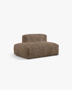MODUL CANAPEA/COLTAR MARTINA, 133X106 CM, PE STANGA, GHINDA, TAPITAT CU TAPITERIE DIN TEXTIL COORDOI TILIA, MICADONI - Img 2