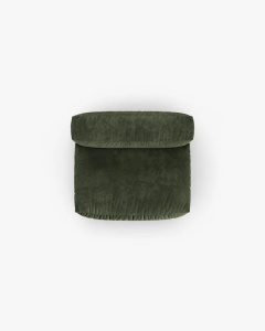 MODUL CANAPEA/COLTAR MARTINA, 90X132 CM, VERDE, TAPITAT CU TAPITERIE DIN TEXTIL CATIFEA VOGUE, MICADONI - Img 4