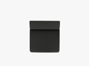 MODUL CANAPEA MILEY, CU SPATAR, NEGRU, CU TAPITERIE DIN TEXTIL BOUCLE BALOO, MICADONI - Img 3