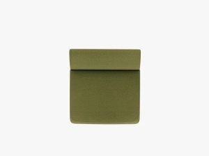 MODUL CANAPEA MILEY, CU SPATAR, VERDE MASLINIU INCHIS, CU TAPITERIE DIN TEXTIL BOUCLE BALOO, MICADONI - Img 3