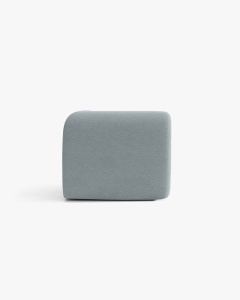 MODUL COLTAR NEO, ALBASTRU DESCHIS, 100X100 CM, TAPITAT CU TAPITERIE DIN TEXTIL BOUCLE BALOO, MICADONI - Img 3