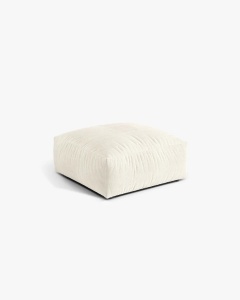 MODUL POUF CANAPEA/COLTAR MARTINA, 108X108 CM, FILDES, TAPITAT CU TAPITERIE DIN TEXTIL BOUCLE MONET, MICADONI - Img 2