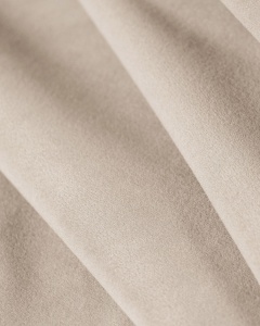 MODUL POUF COLTAR NAOMI, BEJ, 85X85 CM, TAPITAT CU TAPITERIE DIN TEXTIL CATIFEA SALVADOR, MICADONI - Img 3