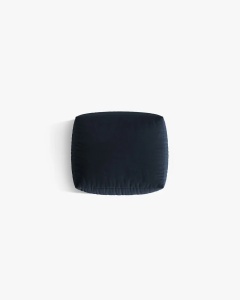 MODUL POUF PENTRU COLTAR CHRIS, 85X100, ALBASTRU ROYAL, CU TAPITERIE DIN TEXTIL CATIFEA CASINO, MICADONI - Img 3