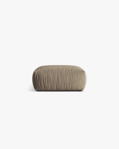 MODUL POUF PENTRU COLTAR CHRIS, 85X100, MARO DESCHIS,, CU TAPITERIE DIN TEXTIL CATIFEA CASINO, MICADONI