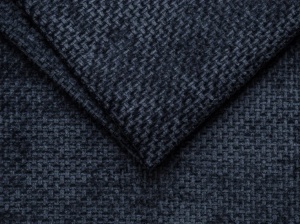 MODUL PUF CANAPEA MOLINO, 75X75, ALBASTRU MARIN, CU TAPITERIE DIN TEXTIL CHENILLE EDEN, MICADONI - Img 3