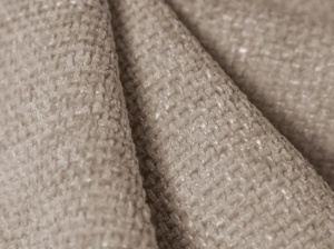 MODUL SEZLONG MILEY, PE STANGA, BEJ, CU TAPITERIE DIN TEXTIL CHENILLE EDEN, MICADONI - Img 5