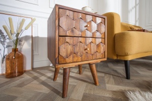 NOPTIERA/ DULAP, MYSTIC 40CM, LEMN SALCAM, STIL RETRO - Img 5