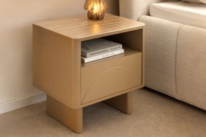 NOPTIERA SAVOY 50CM, 3D, REALIZAT DIN MDF SI PLACA CERAMICA, CULOARE TRAVERTIN, ARTIM GROUP SELECTION - Img 5