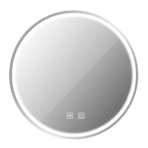 OGLINDA CU LED, PENTRU BAIE, MMJ ARGINTIU PERIAT, CALITATE SUPERIOARA - Img 7