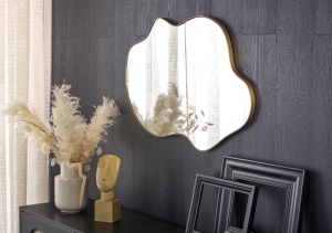 OGLINDA DE PERETE, ESSENT, 90X56CM, AURIE, ARTIM GROUP SELECTION
