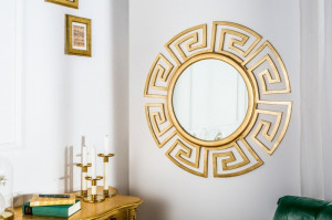 OGLINDA DECORATIVA AURIE 85CM, EUPHORIA, COD 38744, DESIGN MODERN - Img 1