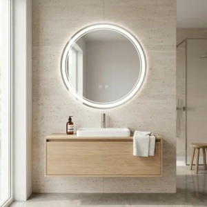 OGLINDA PENTRU BAIE, CU LED , SOFT 60, CU EFECT ANTI ABURIRE - Img 5
