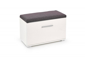 PANTOFAR LIMA ST-2, GRI/ALB, DIN PAL MELAMINAT, STIL MODERN, HALMAR - Img 1