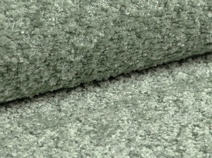 PAT TAPITAT MOUNT, 140X200, VERDE MENTA, SOMIERA RABATABILA, CU TAPITERIE DIN TEXTIL BOUCLE CORAL, MICADONI - Img 5