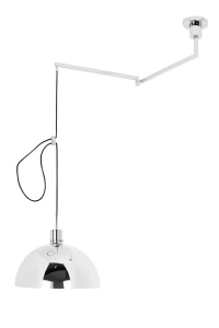 PENDUL 360 ARGINTIU/CROM, CONFECTIONAT DIN METAL CROMAT, STIL MODERN - Img 1