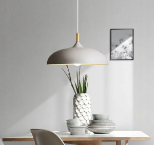 PENDUL ANZO GRAY, 18x45/100 cm, GRI, DIN ALUMINIU DE INALTA CALITATE, STIL MODERN, TU - Img 2