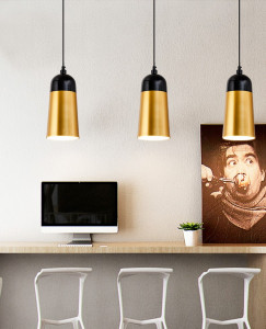PENDUL FOX ROSE GOLD, 25x123cm, NEGRU SI ROZ AURIU, DIN ALUMINIU DE INALTA CALITATE, STIL MODERN, TU - Img 4