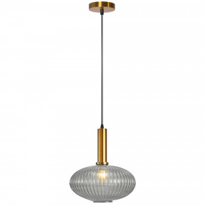 PENDUL TRANSPARENT APP463-1CP, 24.5x14.5 cm, TRANSPARENT, DIN STICLA SI METAL, STIL MODERN, TU - Img 2