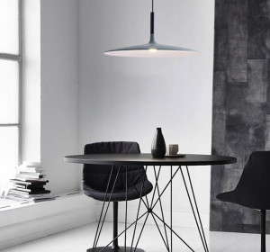 PENDUL WHITE APP032-1CP, 45x100 cm, ALB, DIN ALUMINIU, STIL MODERN, TU - Img 4