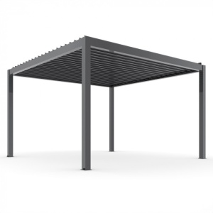 PERGOLE DE TERASA LUX 3X4M, ANTRACIT, CU LED, ACOPERIS ELECTRIC - Img 3