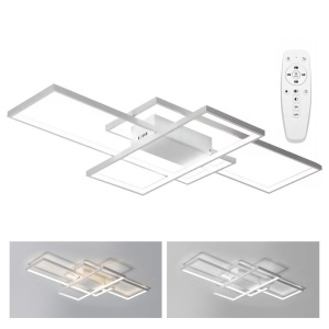 Plafoniera moderna LED + TELECOMANDA WHITE APP660 - Img 2