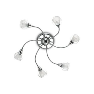 PLAFONIERA MODERNA TRANSPARENTA TENDER PL6