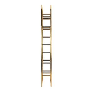 RAFT ORGANIZATOR MAGNUS 210333, CONFECTIONAT DIN OTEL INOXIDABIL SI STICLA SECURIZATA, CULOARE AURIE, STIL MODERN - Img 3
