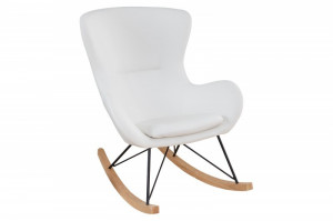 SCAUN BALANSOAR ALB SCANDINAVIA SWING 38229 - DESIGN SCANDINAV - Img 5