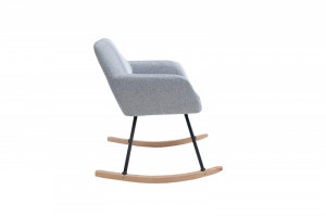 SCAUN BALANSOAR, GRI DESCHIS BALTIC COD 38290, DESIGN SCANDINAV - Img 3