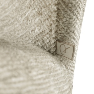 SCAUN BAR AMELY, DIN METAL SI TEXTIL, DE CULOARE CUPRU/CREM, RICHMOND INTERIORS - Img 5