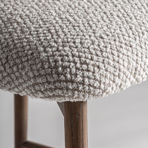 SCAUN DE BAR GERB 105CM, DIN LEMN SI TEXTIL, STIL MODERN, VICAL HOME - Img 5