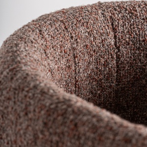 SCAUN DE BAR SERNIER 98CM, DIN LEMN, METAL SI TEXTIL, STIL MODERN, VICAL HOME - Img 6