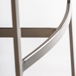 SCAUN DE BAR UELZEN 97CM, DIN METAL SI TEXTIL, STIL MODERN, VICAL HOME - Img 8