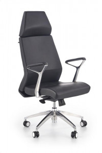 SCAUN DE BIROU DIRECTORIAL INSPIRO NEGRU STIL MODERN HALMAR - Img 1