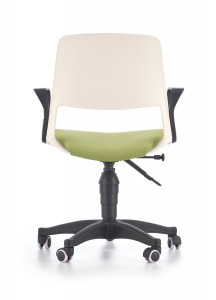 SCAUN DE BIROU PENTRU COPII ALB/VERDE/NEGRU JUMBO STIL MODERN HALMAR - Img 5