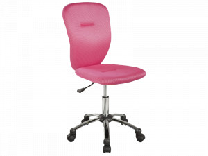 SCAUN DE BIROU PENTRU COPII Q-037 ROZ STIL MODERN