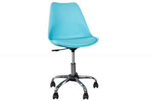 SCAUN DE BIROU TURCOAZ SCANDINAVIA II 38221 DESIGN SCANDINAV - Img 2