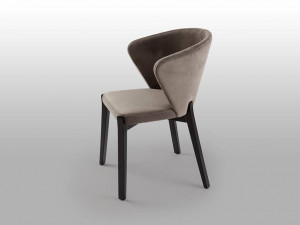 SCAUN DINING AZURA 754927, NEGRU/BEJ, STIL MODERN, SCHULLER - Img 3