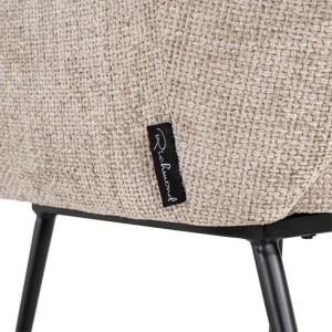 SCAUN DINING JENTHE DESERT RENEGADE, S4710, CONFECTIONAT DIN 100% POLIESTER SPUMA SI METAL, RICHMOND INTERIORS - Img 5