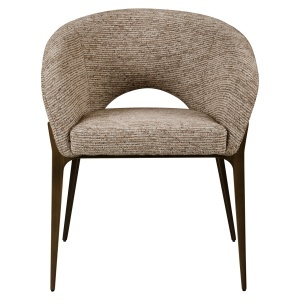 SCAUN DINING KENZI, REALIZAT DIN METAL, LEMN DE FAG SI TEXTIL IGNIFUG, CULOARE CAPPUCCINO, DESIGN DEOSEBIT, RICHMOND INTERIORS - Img 9