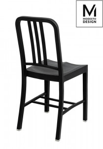 SCAUN DINING, NEGRU, DIN POLIPROPILENA, VEGA, STIL MODERN - Img 4