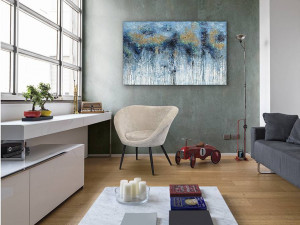 SCAUN DINING, OZOME 836294, NEGRU/BEJ, TEXTIL SI METAL, STIL MODERN, SCHULLER - Img 2