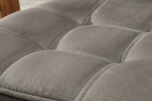 SCAUN GRI VINTAGE MODENA DESIGN MODERN - Img 4