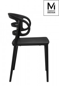 SCAUN NEGRU DIN POLIPROPILENA MARCUS STIL MODERN - Img 3