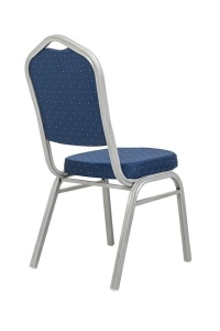 SCAUN PENTRU EVENIMENTE/CONFERINTE, ARES ALBASTRU/ARGINTIU, STIL MODERN - Img 2