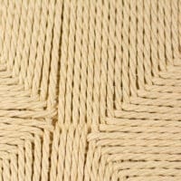SCAUN PENTRU RESTAURANT, CAFENEA, DIN MATERIAL TEXTIL SI METAL, NATUR, STIVUIBIL - Img 8