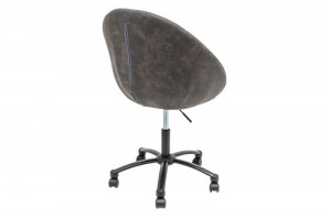 SCAUN PIVOTANT COUTURE GRI ANTIC 39051 STIL VINTAGE - Img 3