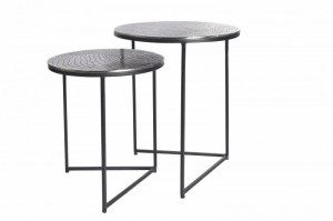 SET 2 MASUTE DE CAFEA, ELEMENTS, DIN METAL, COD 43494, REALIZATE MANUAL